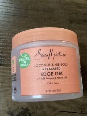 Shea Moisture Coconut & Hibiscus + Flaxseed Edge Gel 3.5 oz